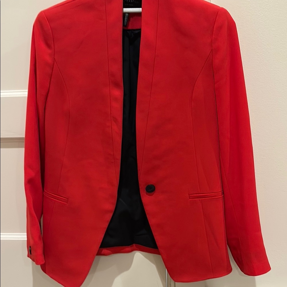 Rag and Bone Red Blazer